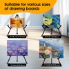 AROIC 3 Pack 14'' Tabletop Easels, Black Steel Table Top