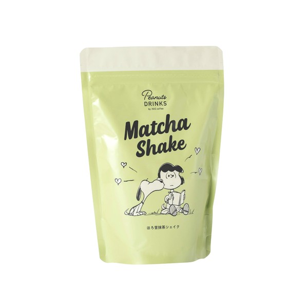 PEANUTS DRINKS Shake, Bitter Matcha (Cute Friends of Peanuts), Matcha