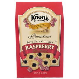Knott's Berry Farm - Premium Raspberry Shortbread Cookies - 10oz (284g)