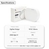 QIACHIP Smart Zigbee Bridge Hub, WI-FI & Zigbee Dual-protocol Supporting,