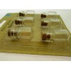 Crafter's Square Miniature Glass Cork Lid Bottles -6 Pack- .05