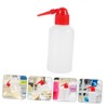 FUNOMOCYA Angled Spout Cleaning Bottle Set Ml Plastic Squeeze Bottles