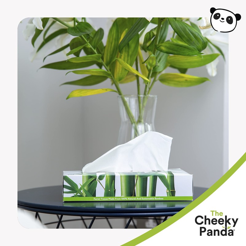 The Cheeky Panda Bamboo Facial Tissues | Sustainable Tissue Box