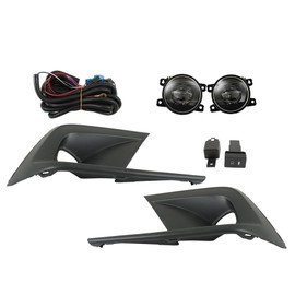 labwork Left Driver Right Passenger Sides Pair Fog Lights Assembly Replacement for Honda Civic 2022 2023 Fog Lights Driving Lamps FL-HC2022-4D