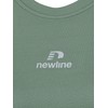 newline Women's nwlBEAT Poly Tee Woman T-Shirt, Laurel Wreath, M
