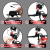 25inches Extended Foam Gun,PTFE-Coated Professional Expanding Foam Gun,Foam Spray Insulation