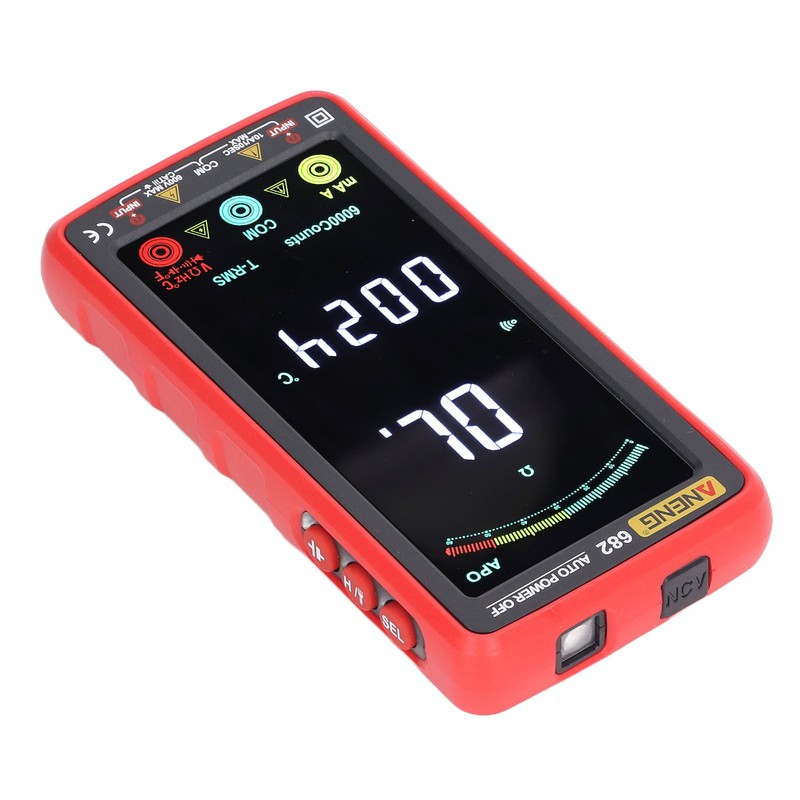 Digital Full Screen Multimeter VA LCD Auto Range Resistance Voltage