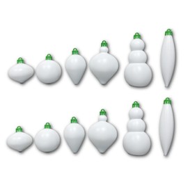 Treemendous - Caja de regalo decorativa de adorno para caja de regalo (12 unidades, no compatible con árbol treemendoso)