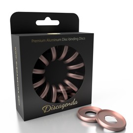 Discagenda Discbound Discs (Rose Gold, 12 Piece 1.3in)