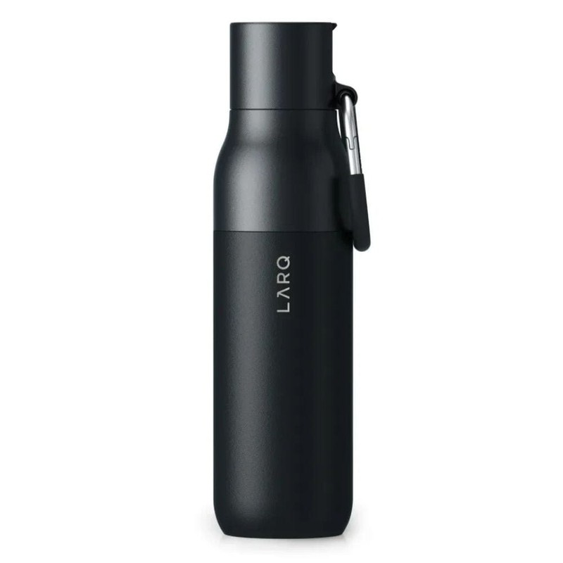 LARQ Filtered Water Bottle 500ml, Granite White