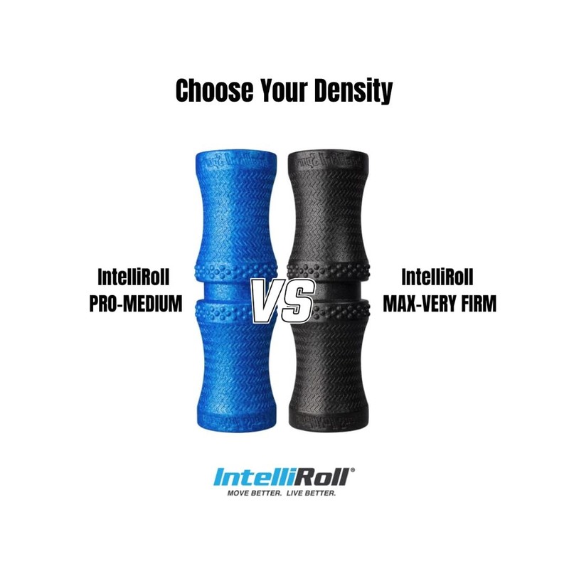 IntelliRoll Medium Density Pro Sport Foam Roller for Muscle Trigger