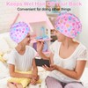 Basumee Microfiber Hair Towel Wrap for Kids 2 Pack Rapid