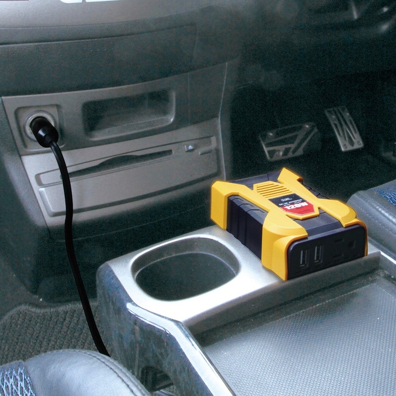 BAL No.2802 DC/AC Inverter, Rectangular Wave, For DC 12V Vehicles,