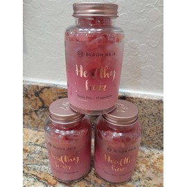 BLOOM HAIR GUMMIES FOR HEALTHY HAIR, SUPPLEMENT FOR HAIR HEALTH 180 Gummies/Lot
