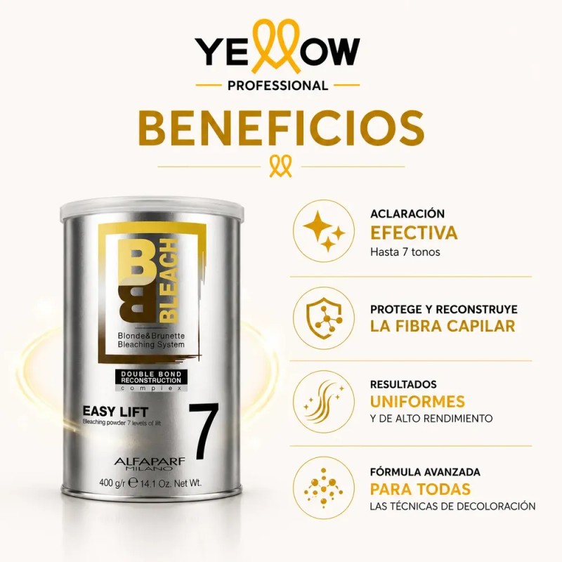 Alfaparf Bb Bleach Easy Lift 7 Decolorante Profesional 400g