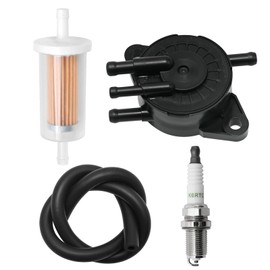 6700-Z6L-003 Fuel Pump Kit w/Fuel Filter & Spark Plug Replacement for Honda GX630 GX630R GX630RH GX660 GX660R GX660RH GX690 GX690R GX690RH GXV630R GXV630RH GXV690R GXV690RH EB10000AH EB10000 RZT-L42