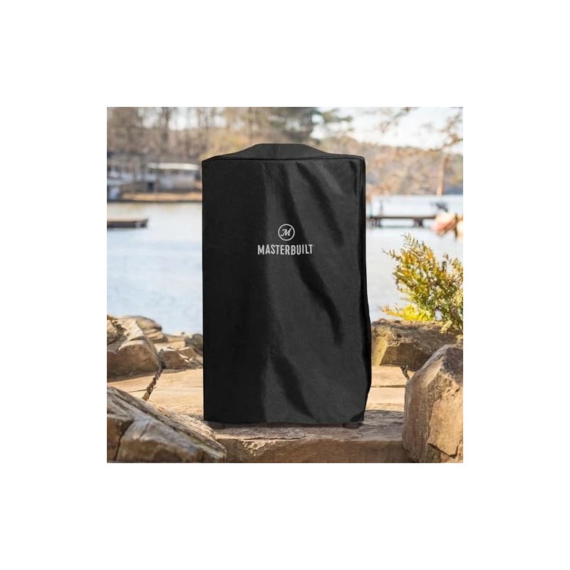 Masterbuilt MB20080210 Electric Smoker Cover, 40 inch, Black