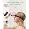 BeeVines Máscara para dormir 100 seda, máscaras oculares opacas (2