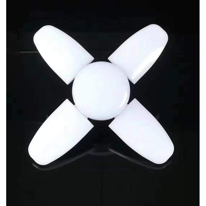 (4 Pack) LED Garage Lights, 60W Trilights Ceiling, High Low