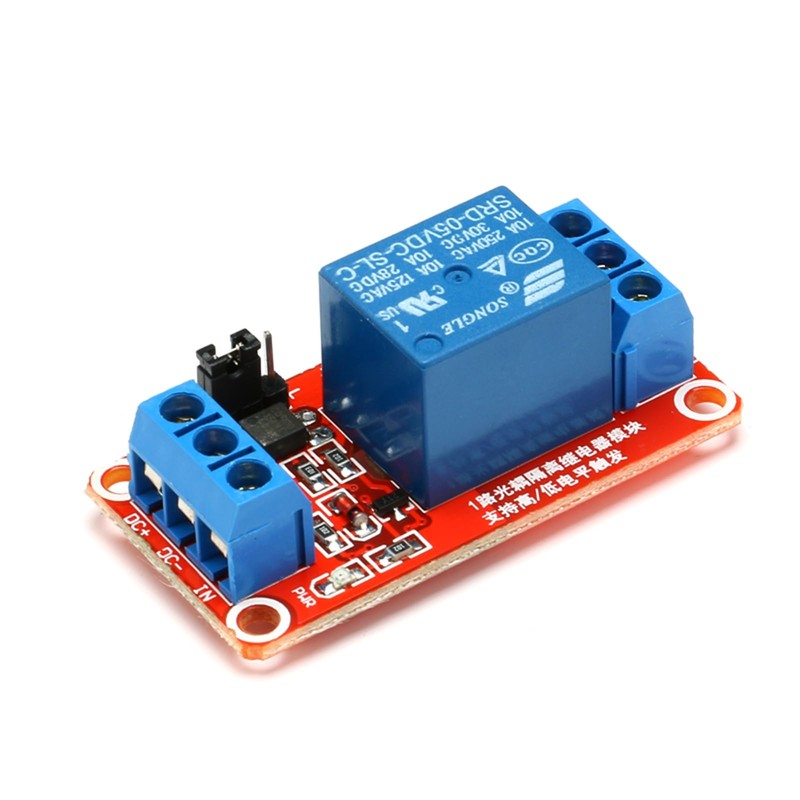3Pcs 5V Relay Module Board with Optocoupler - Single Channel,