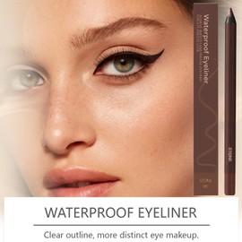 Eye Liner Pencil,2-in-1 Smudge Proof Eyebrow Pencils Eye Liner Pen - Waterproof Eyebrow Pen Long-Lasting Beauty Makeup for Daily Date Birthday