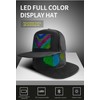 WLDOCA Bluetooth LED Hat RGB Programmable Scrolling Message Display Baseball