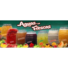 Banner decoration Aguas Naturales Banner 5ft x2ft