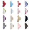 The OideGuiing Durable Acetate Hair Clips - 4-Inch Pearl white