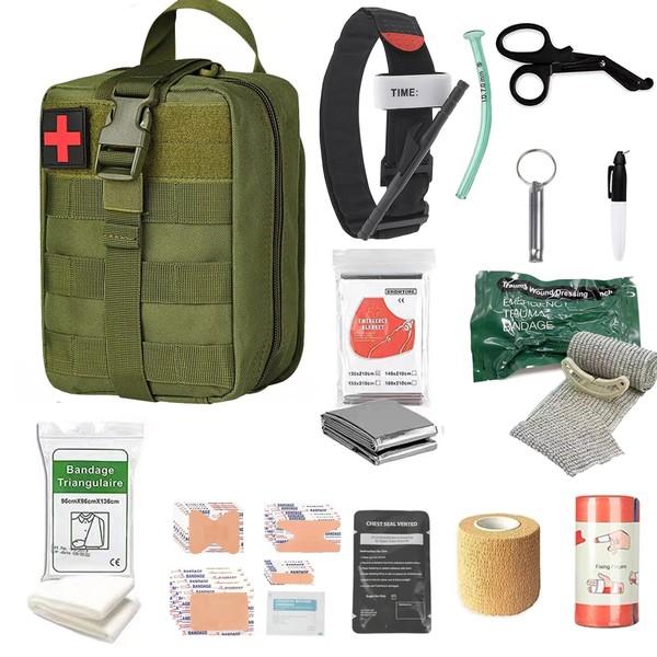 IFAK First Aid Kit - Advanced Bleeding Control Pack with