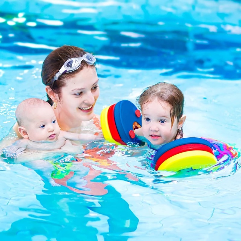 HOTENEAIRE Swimming float discs EVA Foam Swim Arm Band Float