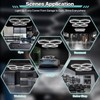Litezone Hexagon Garage Lights 105W 12600LM, 6500K Ultra-Bright Hexagon LED