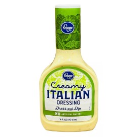 Kroger Creamy Italian Salad Dressing & Dip 16 oz