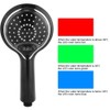 Nikou LED Shower Head Handheld 3 Colors Change Water Fed