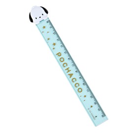サンリオ 定規 15ｃｍ ポチャッコ ぽちゃこ pochacco 4×0.6×18.3cm キッズ学習文具 キャラクター 502642 SANRIO