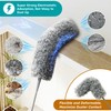 Overcomo 2-in-1 Extendable Long Feather Microfibre Duster&Cobweb Brush Set