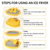 Instant Rolled Ice Cream Maker - Roller Cream Tray With
