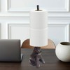 Tsnamay Cast Iron Toilet Tissue Holder,Cat Toilet Paper Holder Decorative