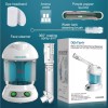 DENFANY Hair Steamer, 2 in 1 Hair and Face Steamer