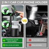 Terralyx 2-in-1 Car Phone Holder Mount with Adjustable Base,360° Adjustable