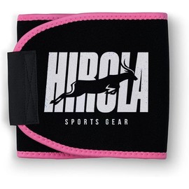 Hirola Faja Reductora de Cintura, Cinturón Adelgazante, Banda de Sudoración Aumenta la Temperatura del Estómago para Reducir el Peso del Agua, Faja para Gym, Faja para Mujer (Rosa, Mediano)