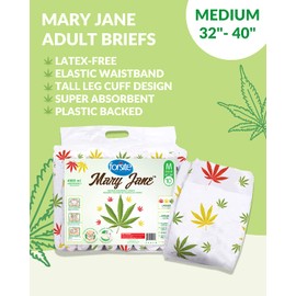 Age Comfort - Forsite Health Mary Jane Max Adult Briefs - Medium - 32 in to 40 in Waist