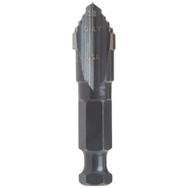 Irwin Tools - 10312ZR Unibit #12 3/8-Inch Step-Drill Bit, 1/4-Inch Shank (10312) Black