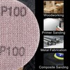SPEEDWOX 3-Inch 100 Grit Mesh Abrasive Dust Free Sanding Discs,