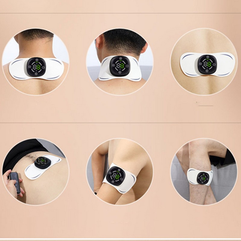 Mini Whole Body Massager with Heating Pulse 10 Modes Massager