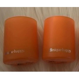 Clinique 2x Clinique Happy Scented Mini Candle - 2.2 Oz. / 65 g Each P102