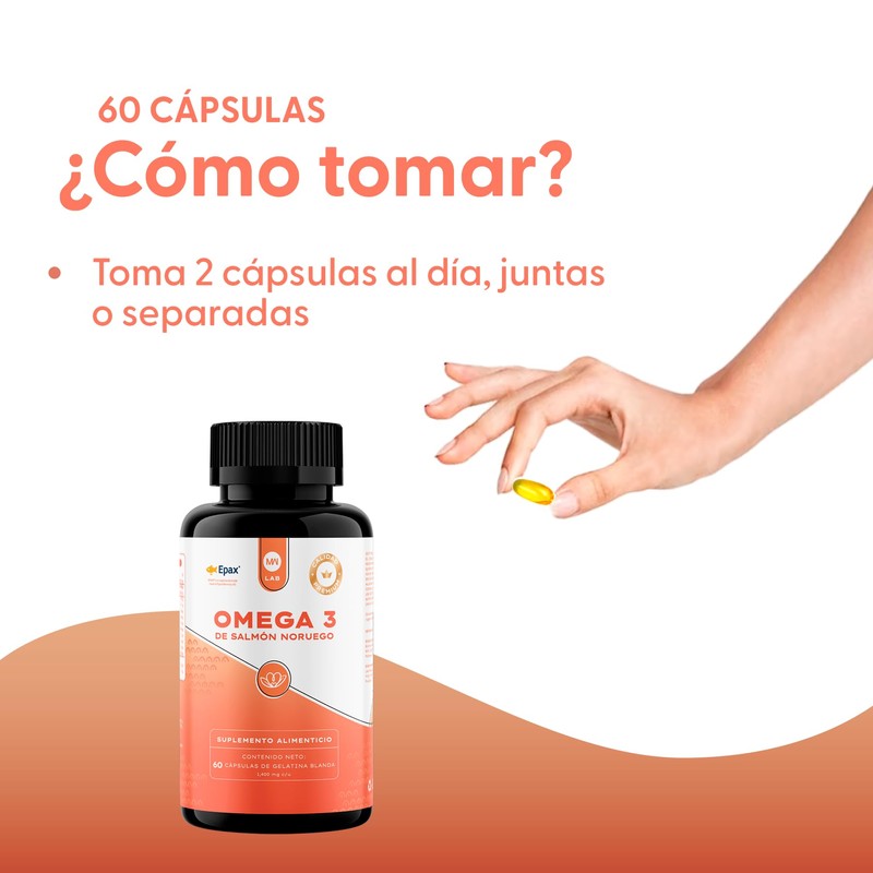 Mw Lab Omega 3 De Salmón Noruego Puro | 60