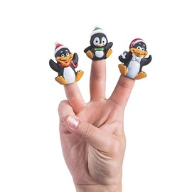 Fun Express Penguin Finger Puppets (2DZ) - Toys - 24 Pieces