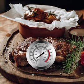 GRIRIW Fried Food Thermometer Cooking Temperature Probe Instant Read Meat Thermometer for BBQ Design Accurate Temperature Readings for Delicious Meals