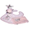 Sterntaler Velcro Bib and Mini Toy Gift Set