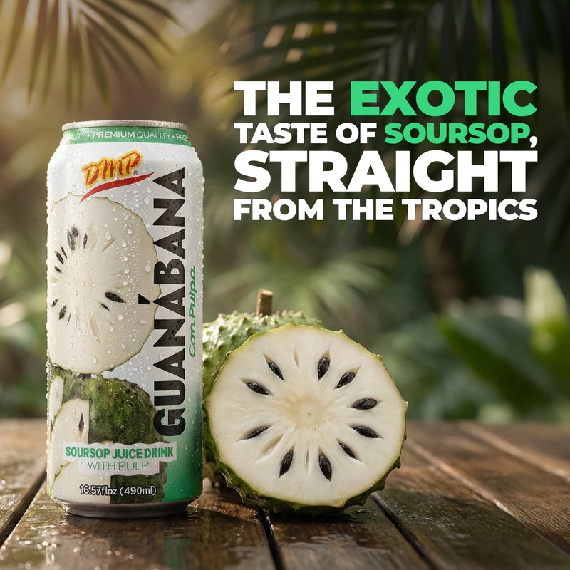 De Mi Pais Soursop - Guanabana Juice with Pulp, Premium